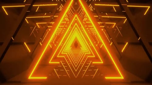 Dynamic Color Tunnel Background