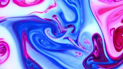 Peinture abstraite, tourbillons colorés et vagues, fond de formes fluides 13