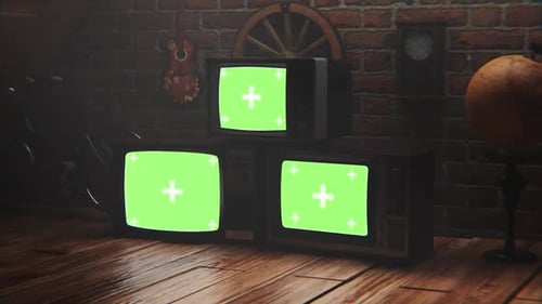 Old Tv Mockup