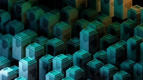 Cube Abstract Background