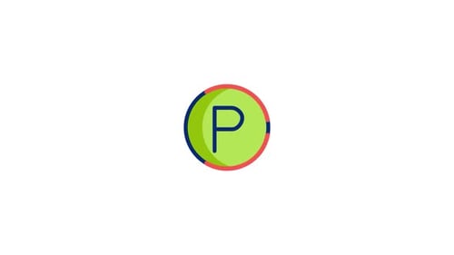 P Animiertes Symbol