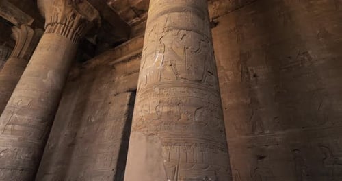 Temple of Horus in Edfu, Upper Egypt