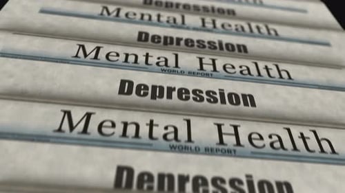 Depression newspaper printing media
