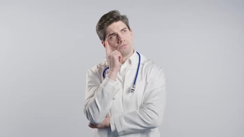 Excited Doctor Has a Brainwave