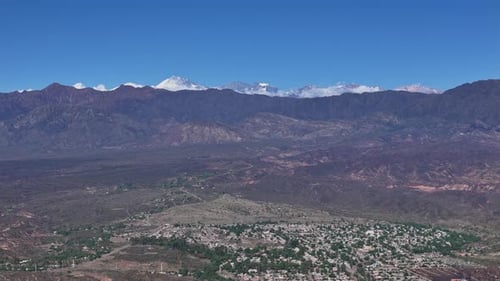 Scenic Mountain Valley Landscape with a Breathtaking View for Outdoor Exploration and Travel