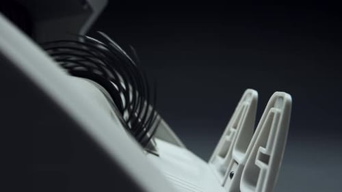 Money counting equipment for paper money calculation. mechanism for bank financial operations.