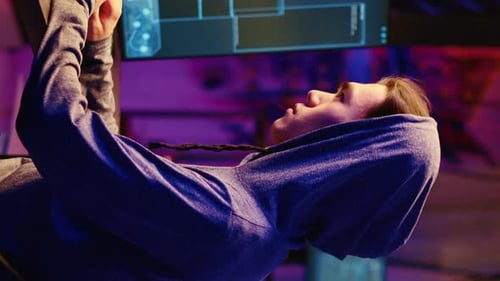 Vertical Video Hacker Building Spyware Software