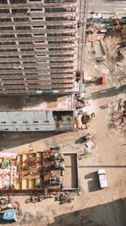 Timelapse Development Multistorey Residential Building