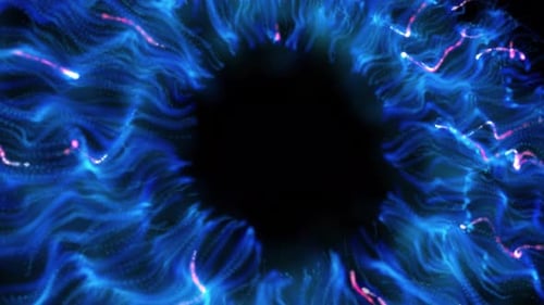 Abstract Fluid Energy Vortex Animation Background