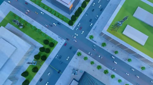 Busy Traffic And Traffic In The City