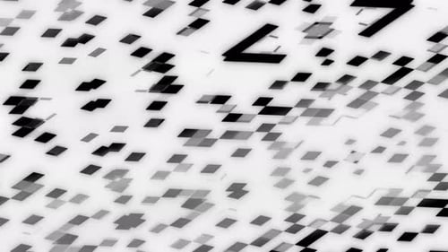 Abstract Shifting Geometric Rhombus Pattern Loop Background