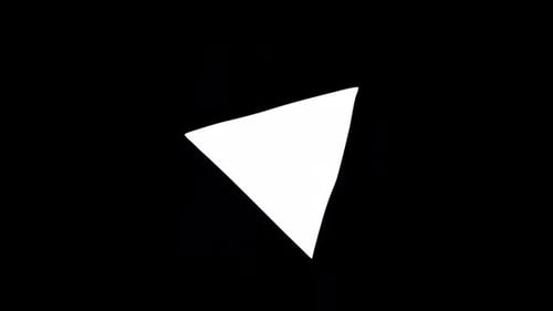 Minimalist Triangle Shape Reveal Animation