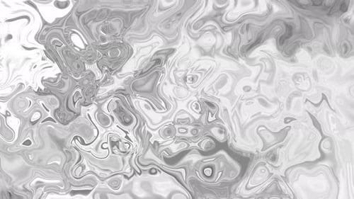 Seamless Looping Fluid Abstract Grey and White Motion Background