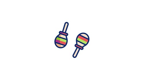 Maracas Animated Icon