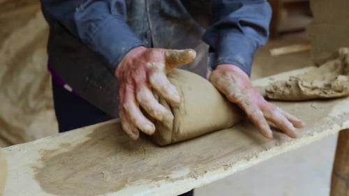 Clay Shaping and Pottery Making