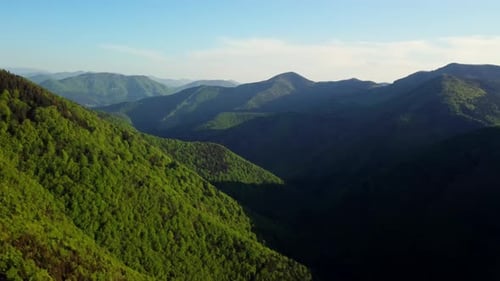 Experience the Breathtaking Aerial Views Showcasing Lush Green Mountain Landscapes and Their Beauty