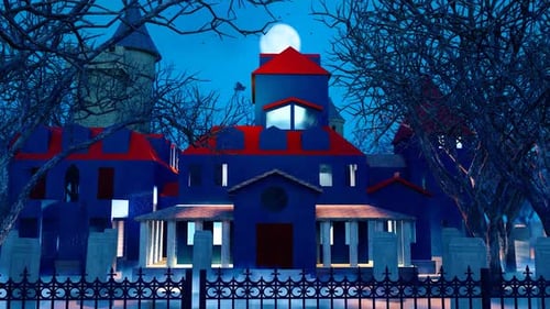 Pass Through Thriller And Horrible Halloween Castle