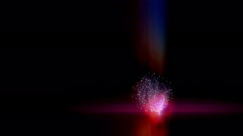 Fond animé Rainbow Stars Travel Space