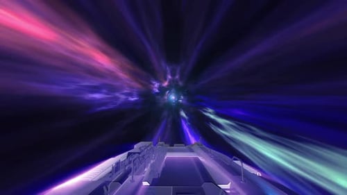 Voler dans un tunnel spatial