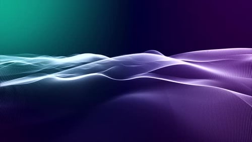 Ocean Wave Line Art Background V3