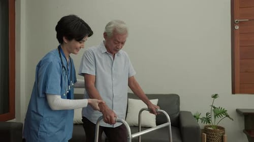 Rehabilitation and Mobility Training for Elderly in Nursing Home