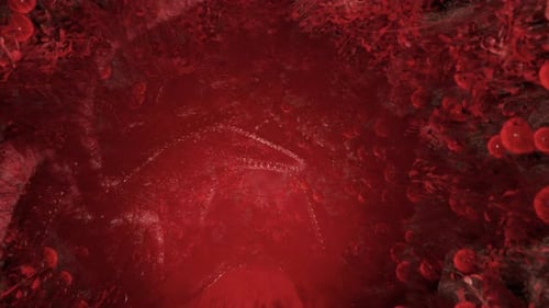 Voodoo Horror with Red Tentakles