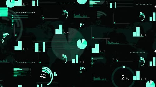 Financial Figures Graphs and Diagrams Growing