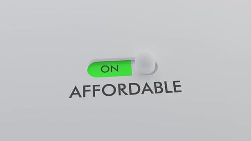 Switching on the AFFORDABLE switch