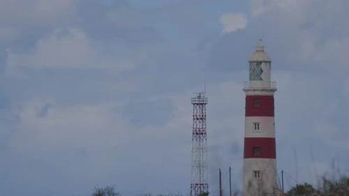 Timelapse Of The Lighthouse In Mauritius