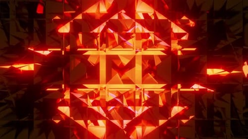 Energy abstract flame red looping overlay background 3d render. Dancing fire forming in wave