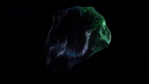 Weltraum-Meteor
