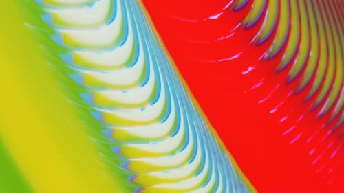 Movable Yellow Blue Red Background with an Ornamental Pattern