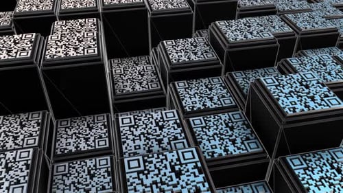 Códigos QR en el espacio