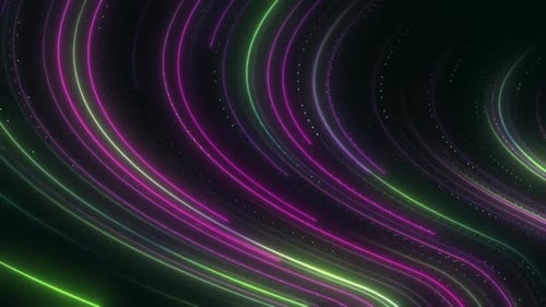 Bunt leuchtende Geschwindigkeitslinien V9