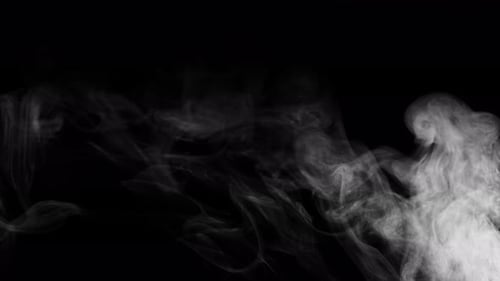 Abstraktes atmosphärisches mysteriöses Rauchnebelelement 23