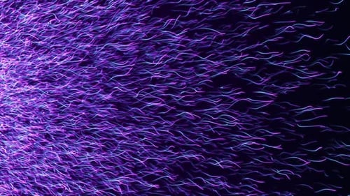 Abstract Neon Particle Stream Digital Technology Background