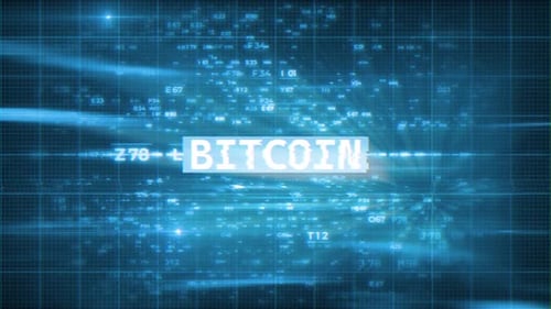 Bitcoin Hi-Tech-Hintergründe V 07