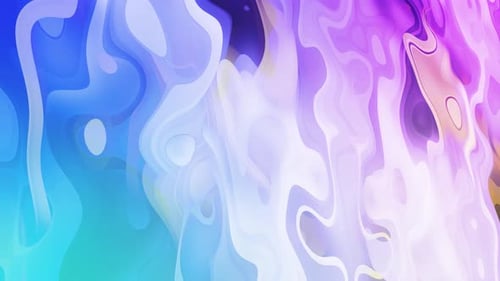 Abstract Fluid Wavy Color Gradient Background Animation Loop