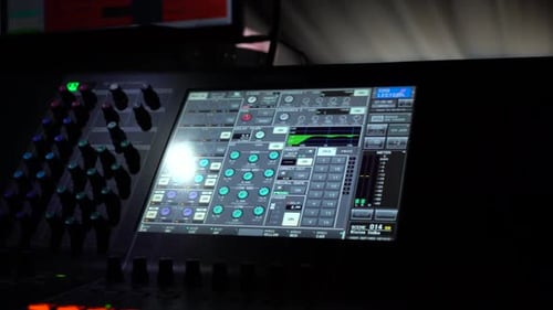 Illuminated Soundboard with Many Controls