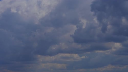 Time Lapse Rainy Clouds Storm Sky