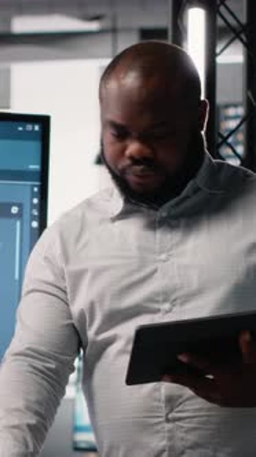 Vertical Video African American Property Developer Focusing on Land Acquisition