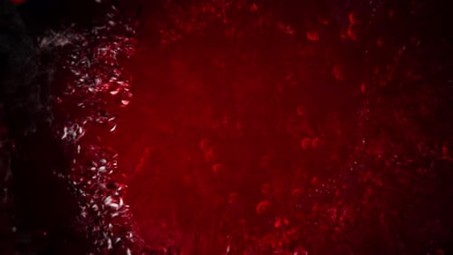 Abstract Red Blood Cell Stream Dynamic Background