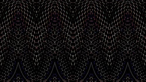 Digital Glowing Hexagon Grid Seamless Loop Background