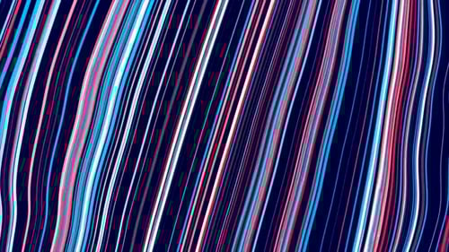 Verschiebendes buntes Gewebe aus parallelen Linien