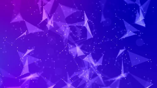 Abstract cinematic plexus motion background.