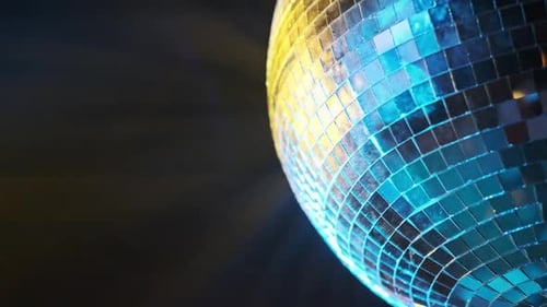 Disco Ball Reflections Close Up