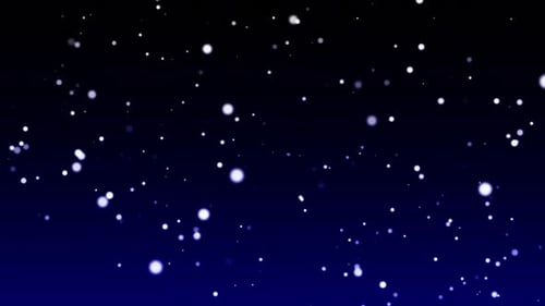 Blue Particles Background Loop 3