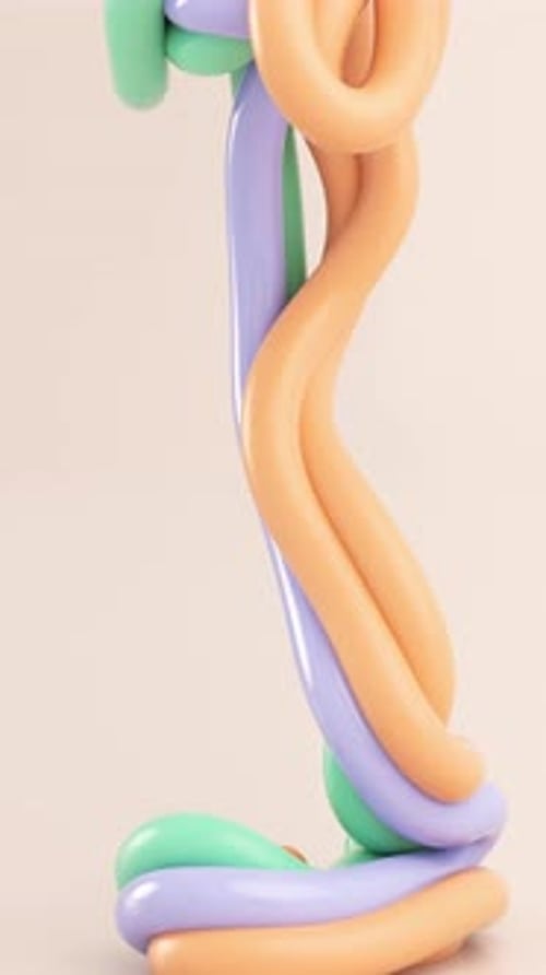 Animation en boucle 3D Motion Ropes