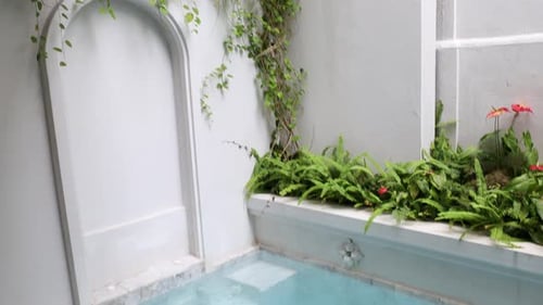 4k Video of Private pool