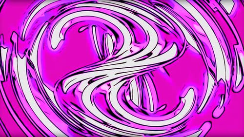 Vibrant Fluid Abstract Swirls Background Animation